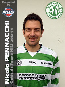Nicola Pennacchi, 20 presenze tra campionato e coppa con 11 gol e 3 assist.